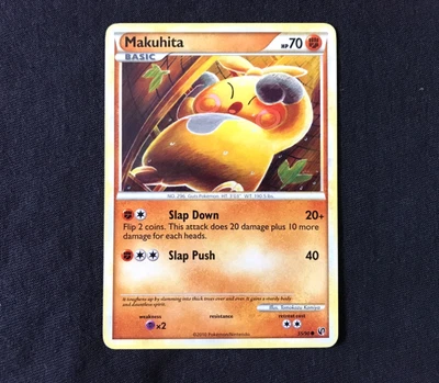 £1.99 • Buy Makuhita 55/90 Undaunted Heart Gold Soul Silver Pokémon Card Excellent