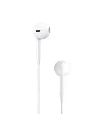 3.5mm Earphones With Microphone & Volume Control - White • £4.95