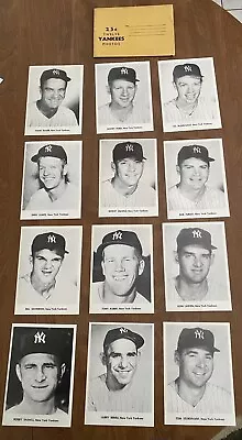 1956 New York Yankees Individual Photos Lot (12) -mantle/berra/ford/more- Estate • $12.50