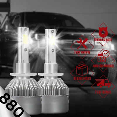 XENTEC LED HID Foglight Kit 881 White For Hyundai Veloster 2012-2016 • $14.10