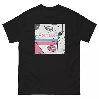 $34.88 • Buy Xanax - Artistic Pill Box Aesthetic Design - 2mg Bar Alprazolam Classic Tee