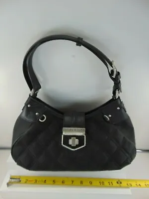 Judith Ripka Black Stanton Quilted Jacquard Bag Adjustable Strap $165.00! • $17.50