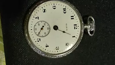 Vintage Elgin Pocket Watch 15 Jewels • $24.20