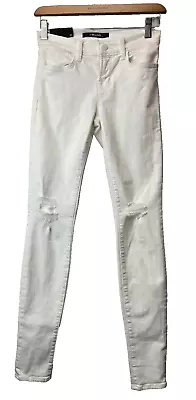 J Brand White Rocks Super Skinny Women's Mid-Rise Jeans 620C028 Size 24 • $74.60