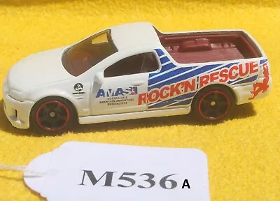 Matchbox Mountain Holden UTE SSV White Rock'n Rescue Loose FNQHotwheels M536A • $18.44