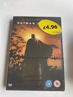 Batman Begins (DVD 2006)  New Sealed • £3.49