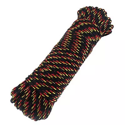 Diamond Braid Nylon Rope3/16 5mm By 100feet Paracordgeneralpurpose Utility Rop • $17.54