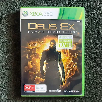 Deus Ex Human Revolution - Xbox 360 PAL With Manual • $3.50