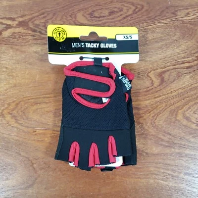 £9.93 • Buy Gold's Gym Men's Tacky Gloves Half-finger Weight Lifting XS/S
