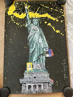 Mr Brainwash “Liberty” Offset Lithograph Poster Print • $200