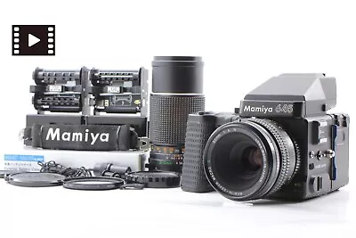 ◆MINT◆ Mamiya 645 Super Sekor Macro C 80mm F4 210mm Lens Grip Etc From Japan • $599.99