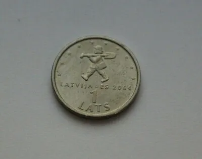 1 LATS Latvia Coin  2004 - Spriditis • £8