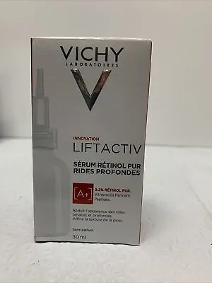 Vichy Liftactiv Pure Retinol Serum Deep Wrinkles .2% Pure Retinol 1.01 Oz #636 • $17.90