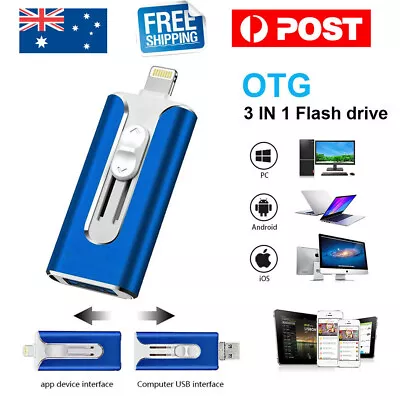 2TB 1TB USB Flash Drive Disk Storage Memory Stick For IPhone PC IOS Android AU • $41.99