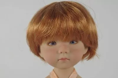 SALE!  Johnny Doll Wig -Mini - Size 8-9  HEAD SIZE - Carrot • $3.99