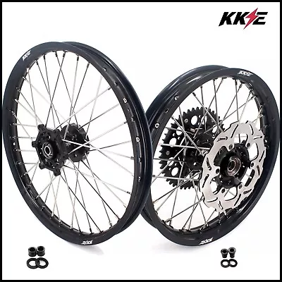 KKE 21-18'' Rims Enduro Spoked Wheels For SUZUKI DRZ400SM 05-2024 Back Disc Hubs • $609