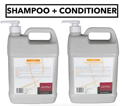 GKMBJ Hydrating Shampoo And Honey Creme Conditioner Moisture 4L/Litre SET • $189