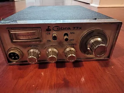 Vintage  Cobra  77x  Cb  Radio Untested  • $24.99