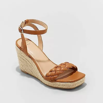 Women's Joyce Wedge Heels - A New Day • $18.79