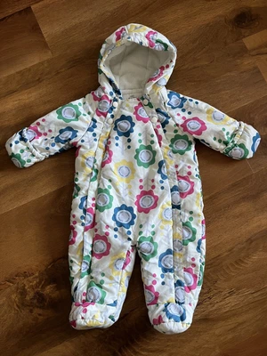 £4 • Buy M&S Floral Printed 9-12 Months Girls Snowsuit