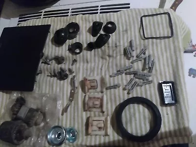 1990 Vw Cabriolet Seat Clips Parts Finishing  LOT (LOOK AT THE PICS CAREFULLY) • $38