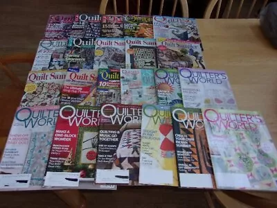 Lge Lot 22 Quilting Magazines 7 Mccalls 6 Bh&g Quilt Sampler 9 Quilters World • $10.99