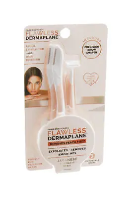 Finishing Touch Flawless DermaPlane Travel Pack Facial Exfoliator & Hair Remover • $15.31