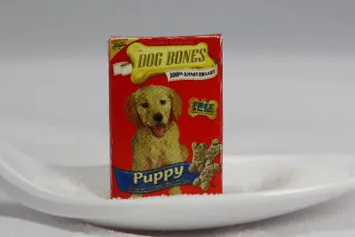 Dollhouse Miniature Dog Bones - Handcrafted • $2.50