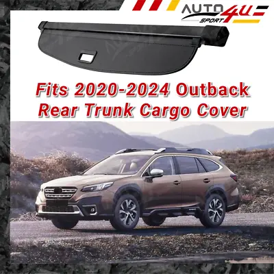 Rear Trunk Retractable Cargo Cover Protect Shield Fits Subaru Outback 2020-2024 • $88.99