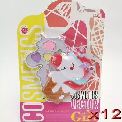 $32.50 • Buy 12 X Wholesale Kids Girls Unicorn Cosmetic Kit Make Up Toy