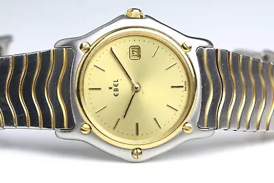 £320 • Buy Ebel Sport Classic Quartz Midsize Watch, Gold Dial, Spares Or Repair, 184909