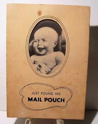 Vintage  Mail Pouch  1938 Advertising - Bloch Brothers Chewing Tobacco Fold-out • $29.99