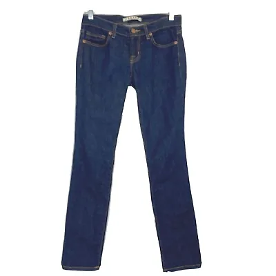 J Brand Women's Size 26 Pencil Leg Low Rise Dark Wash Blue Jeans 29 X 29.5 • $44.99