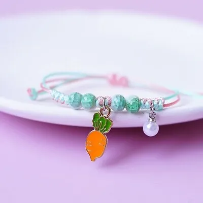 Children's Adjustable Carrot Wish Bracelet • £4.99