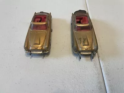 2 Vintage Corgi Junior Toys James Bond Aston Martin Db5 For Parts Or Restoration • $30