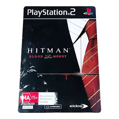 Hitman: Blood Money Steelcase Replacement - No Disc Booklet Included Good Cond. • $9.97