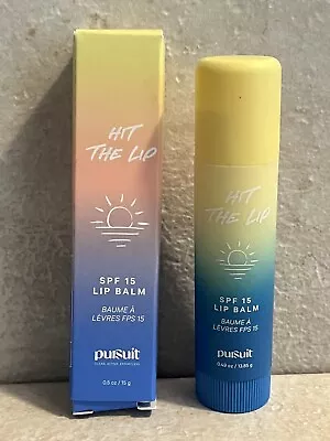 Pursuit Beauty Hit The Lip - SPF15 Lip Balm .49 Oz Clean Active Effortless NIB • $12.90