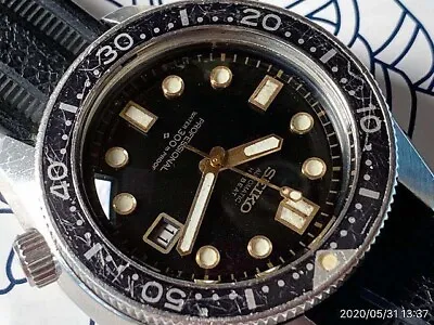 Seiko Professional Diver 6159-7000 Vintage Hi-Beat Overhaul Automatic Mens Watch • $12338.80