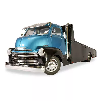 Redcat 1/10 Custom 1953 Chevrolet Cab Over Engine Hauler RTR Metallic Blue • $549.99