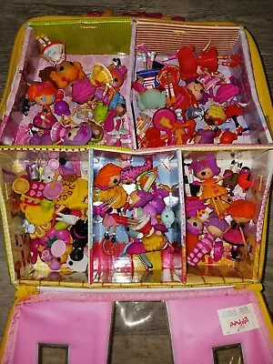 Lalaloopsy Mini Lot With Accessories And Storage Case • $280