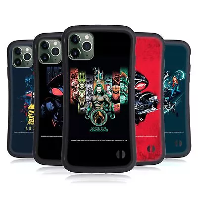 OFFICIAL AQUAMAN MOVIE GRAPHICS HYBRID CASE FOR APPLE IPHONES PHONES • $23.95