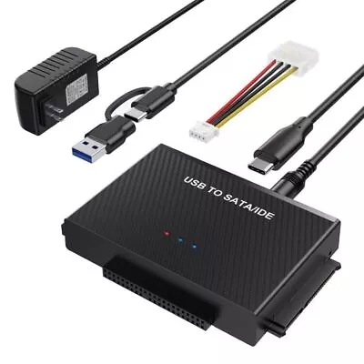 USB C To SATA IDE Adapter External Hard Drive Connector Converter For Univers... • $42.23