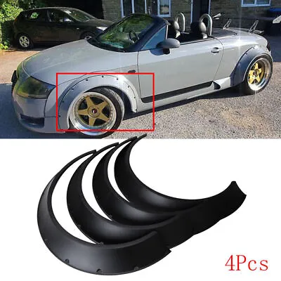 For Mazda Speed 3 4PCS Fender Flares Wide Body Kit Wheel Arches Protector Cover • $63.17