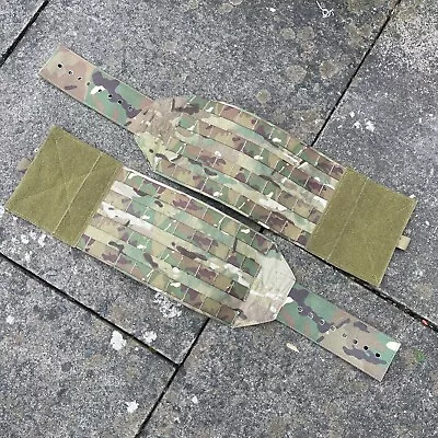 New Releasable Armour Carry Vest Multicam MOLLE Cummbund Waist Belt RACV • £24.99