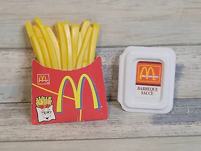 Vintage McDonalds Play Food Drive Thru French Fries W/ Barbeque Sauce • $18