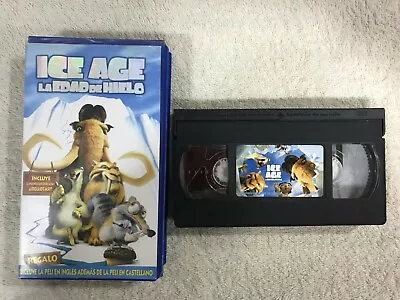 Ice Age The Age Of Ice VHS Tape Includes Peli IN English Y Spanish Y Short • $26.63