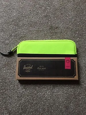 Herschel IPad Mini Case Black & Neon Brand New In Original Packaging • £15