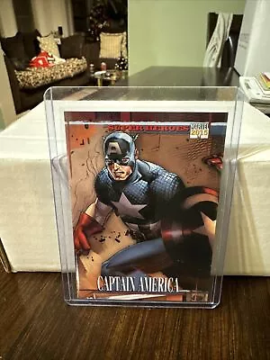 2015 Marvel Fleer Retro 1993 SkyBox Marvel Universe Captain America #20 • $14.99