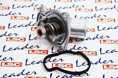 12992692 Vauxhall Corsa C D Meriva A Tigra B Coolant Thermostat & Housing NEW • £14.05