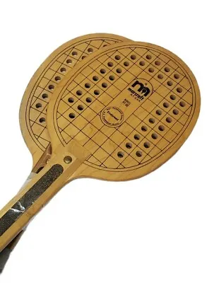 Vintage Marcraft Paddleball Paddle Racquets - 1970's Collectibles • $46.98